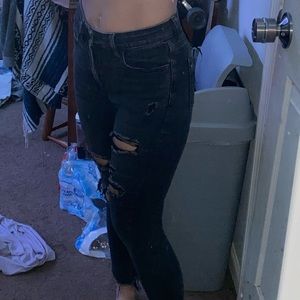 Black American Eagle Skinny jeans